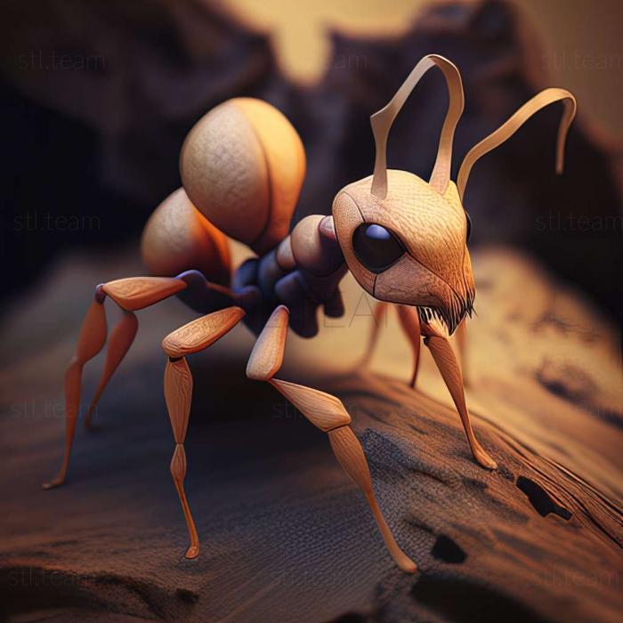 3D model Calyptomyrmex foreli (STL)